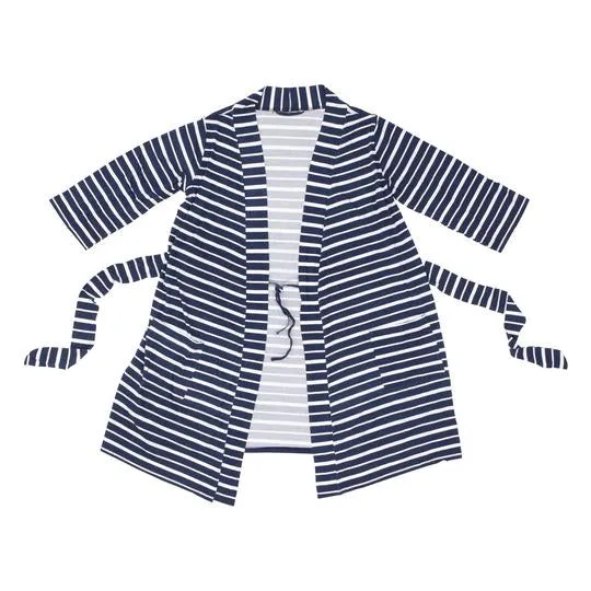 All 4 Ella Mummy Robe - Stripe