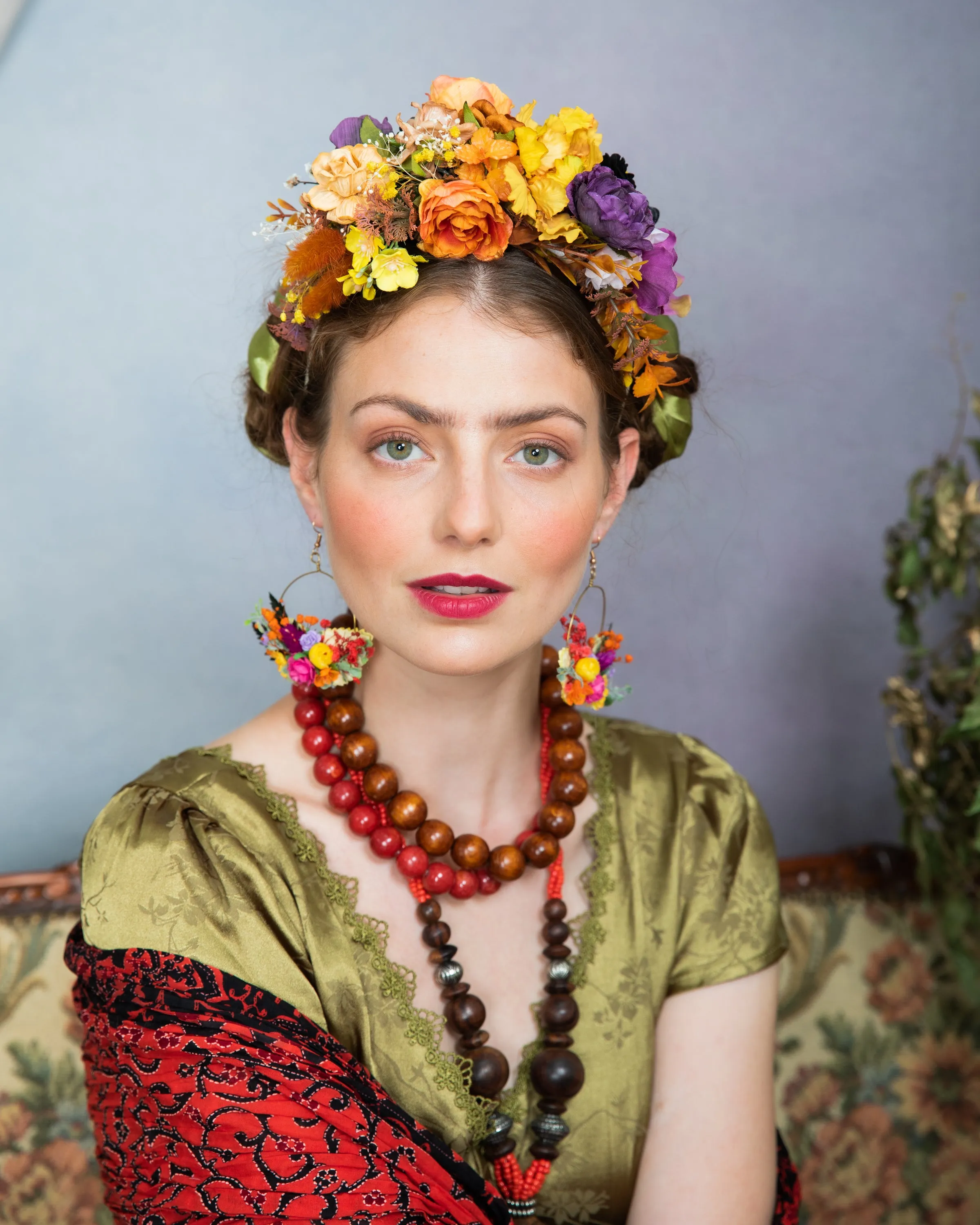 Autumn Frida Kahlo headband