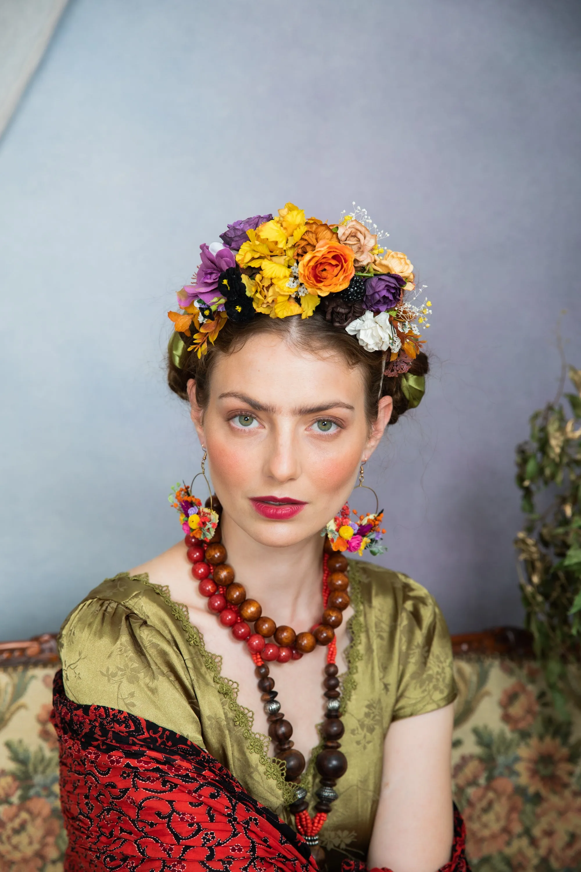 Autumn Frida Kahlo headband