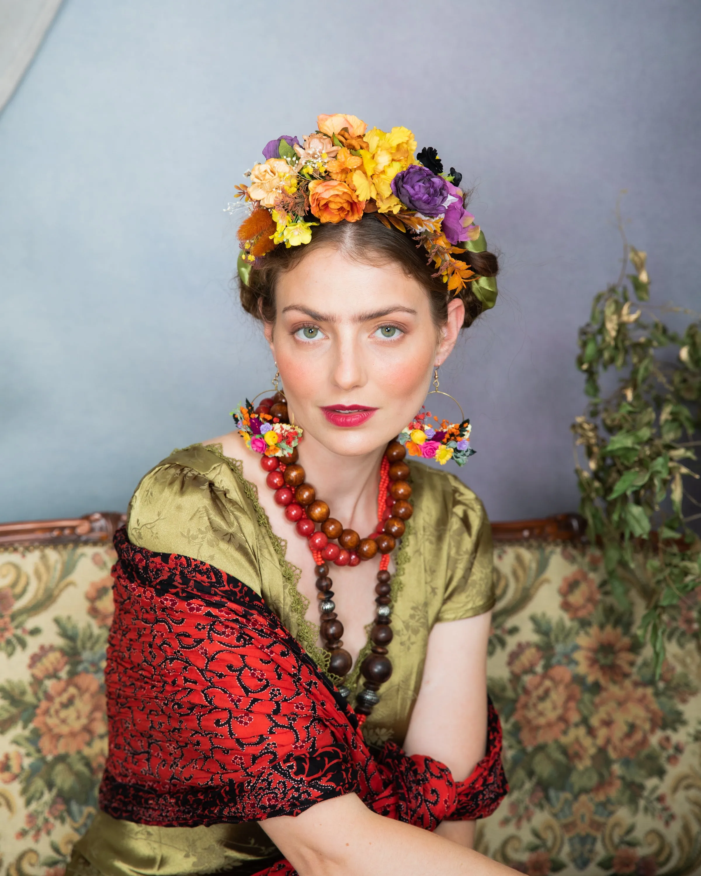 Autumn Frida Kahlo headband