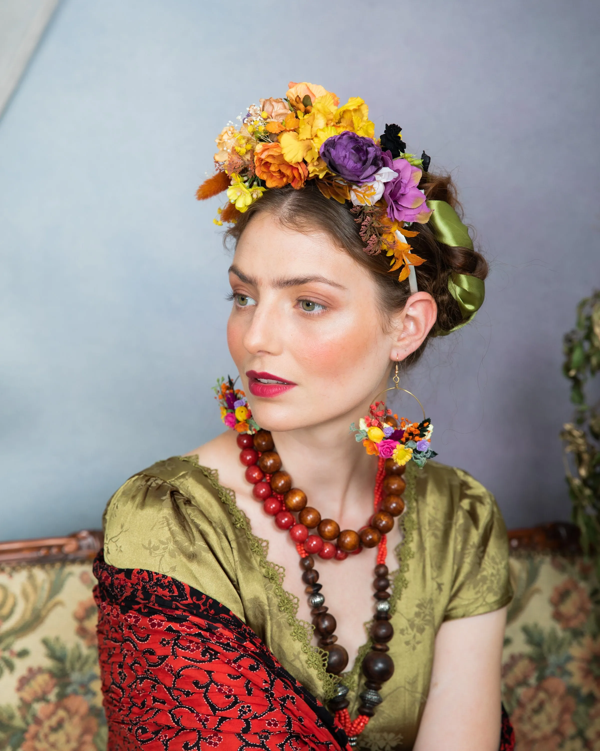 Autumn Frida Kahlo headband