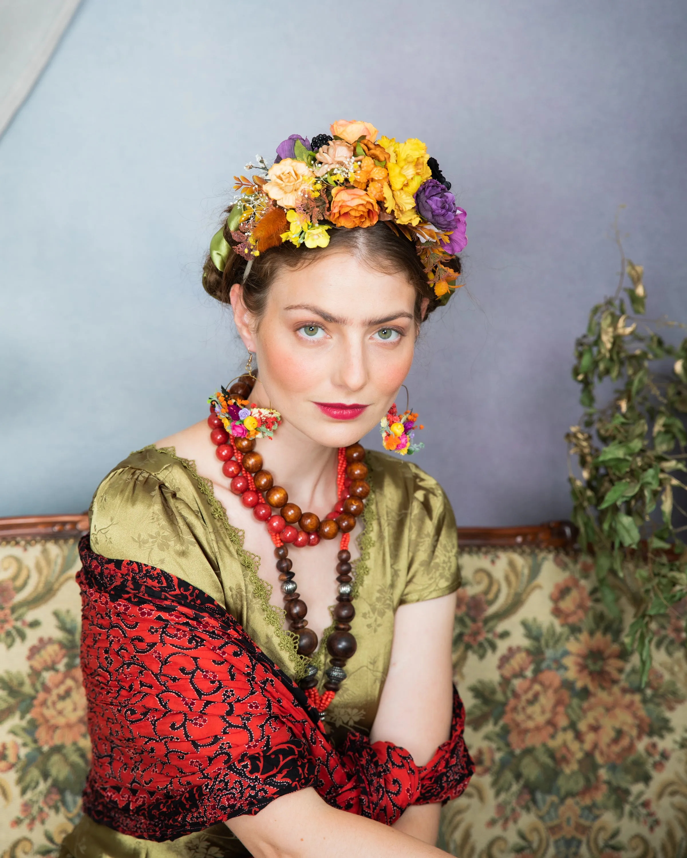 Autumn Frida Kahlo headband