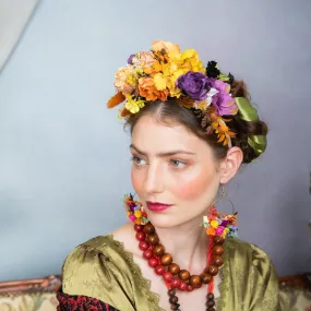 Autumn Frida Kahlo headband