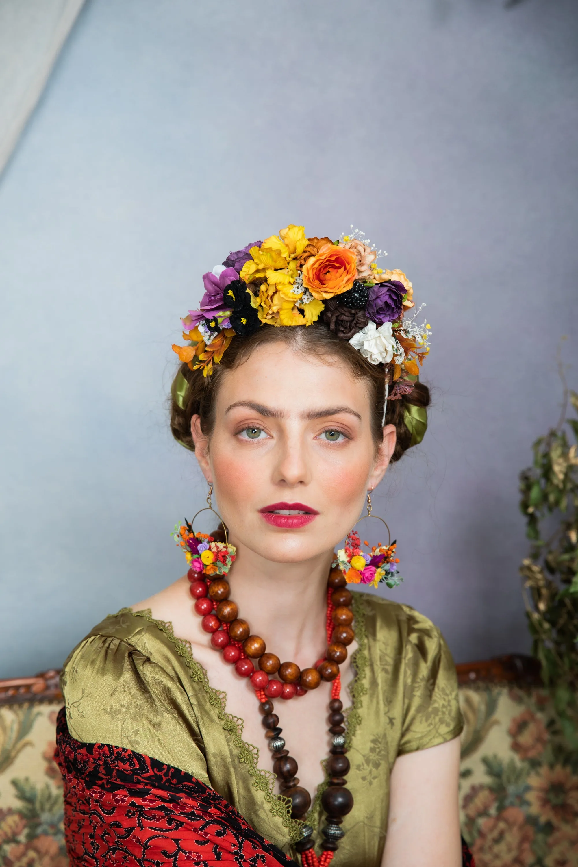 Autumn Frida Kahlo headband