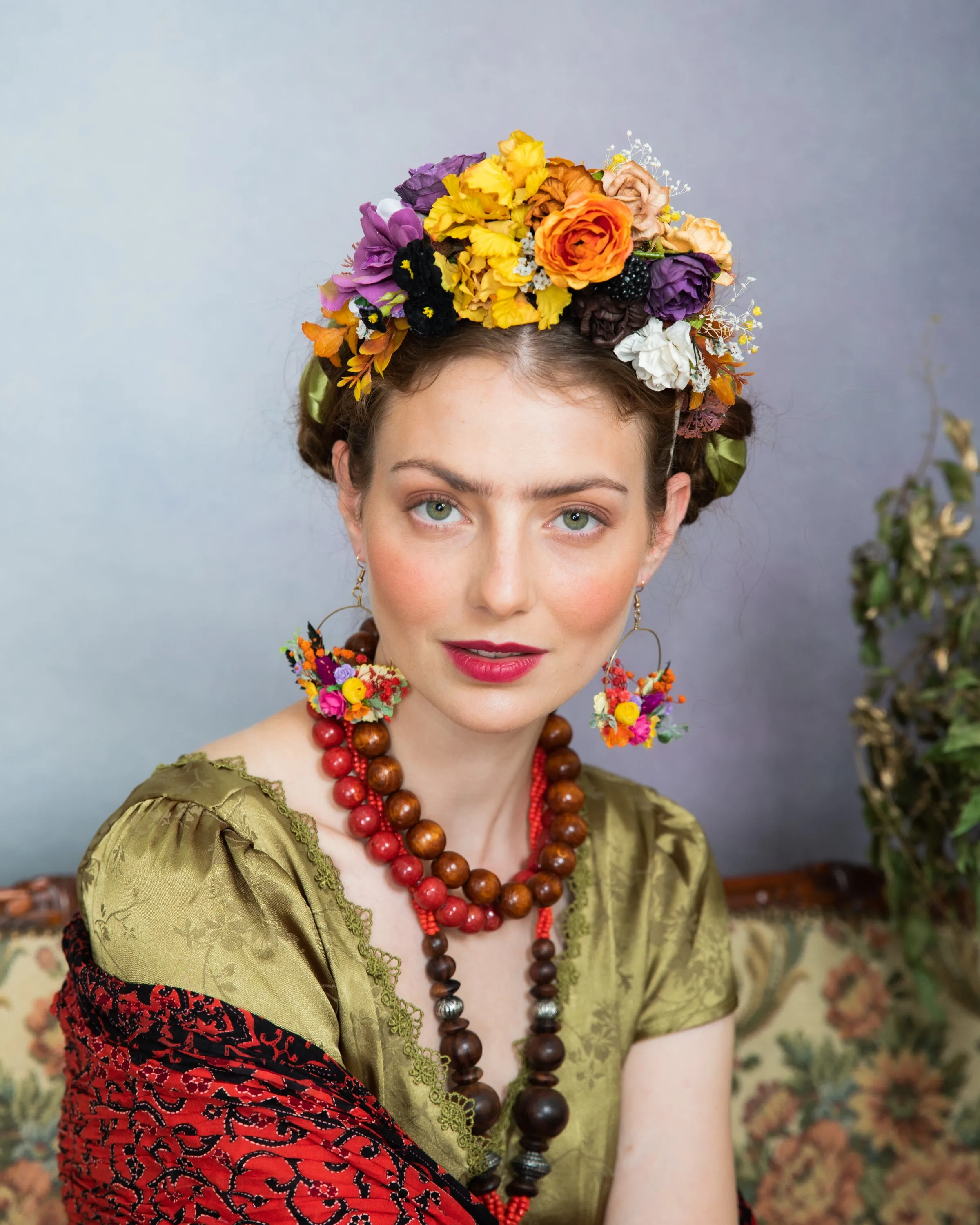 Autumn Frida Kahlo headband