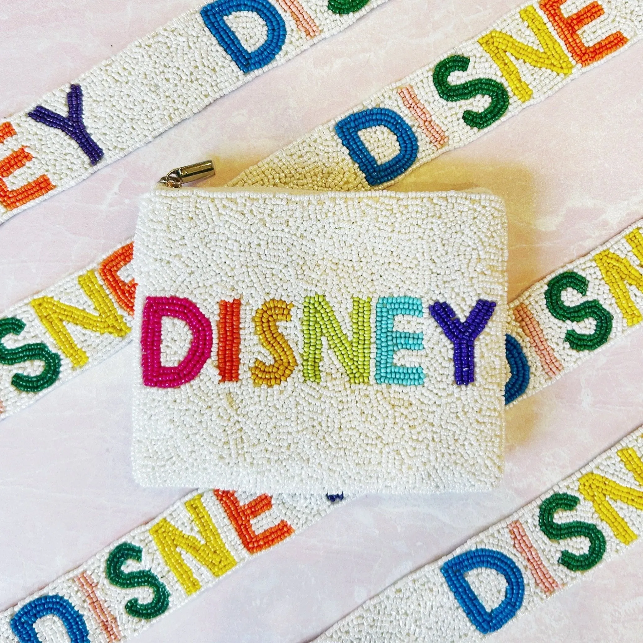 Beaded Disney Zip Wallet~SALE