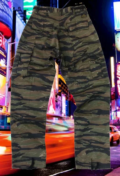 Brooklyn Work T27 Twill Cargo Pant Tiger Stripe Camo