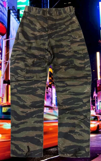 Brooklyn Work T27 Twill Cargo Pant Tiger Stripe Camo