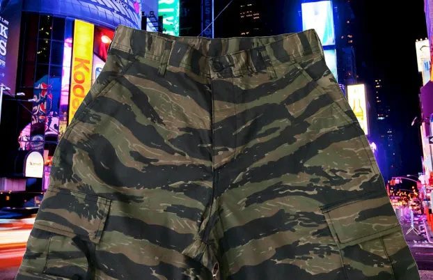 Brooklyn Work T27 Twill Cargo Pant Tiger Stripe Camo