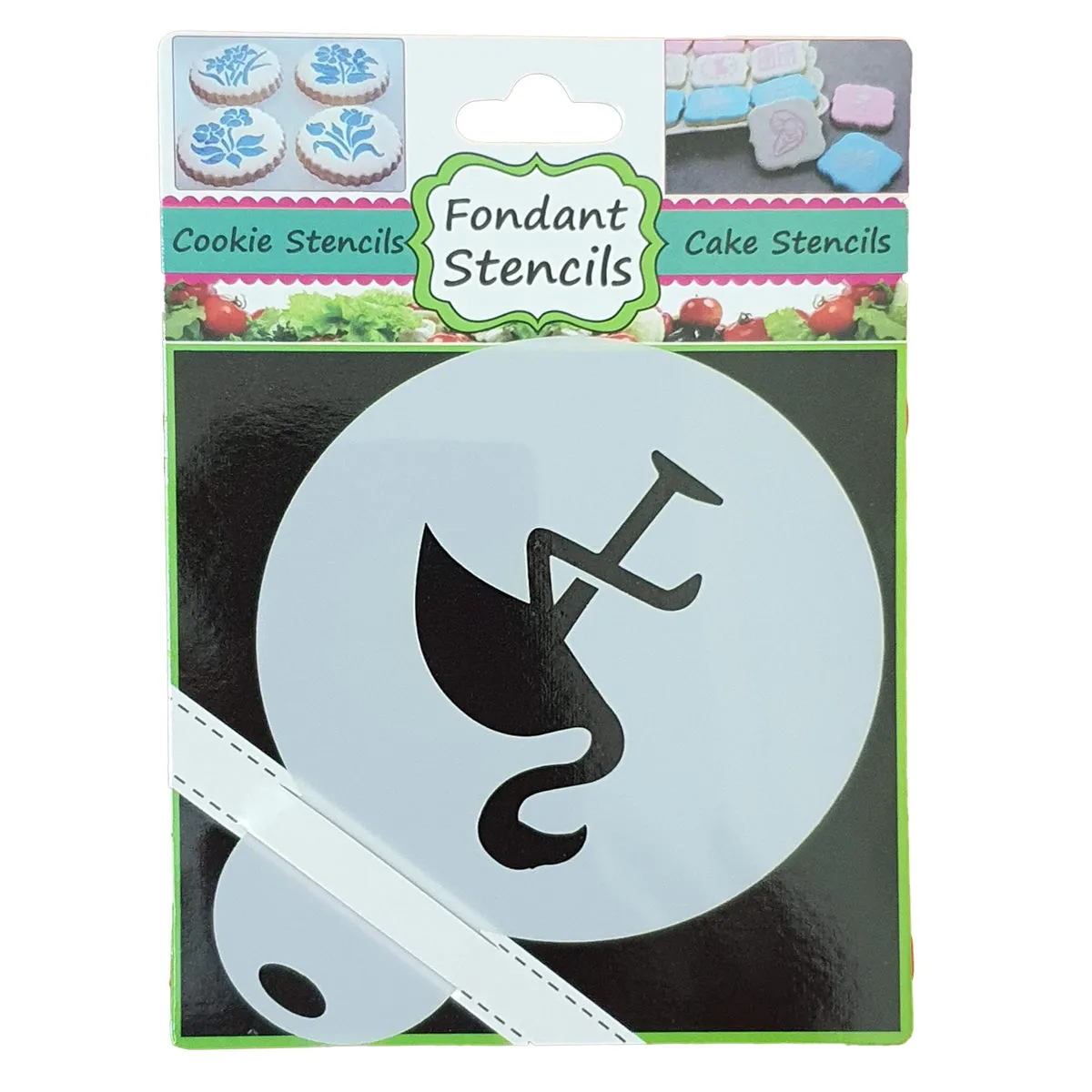 Coffee or Fondant Stencil - Set of 2