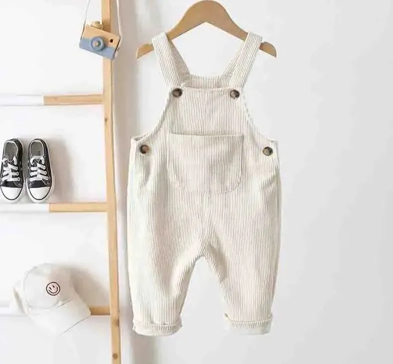 Cozy Corduroy Kids Overalls