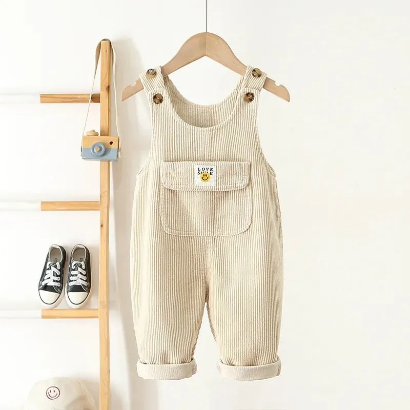 Cozy Corduroy Kids Overalls