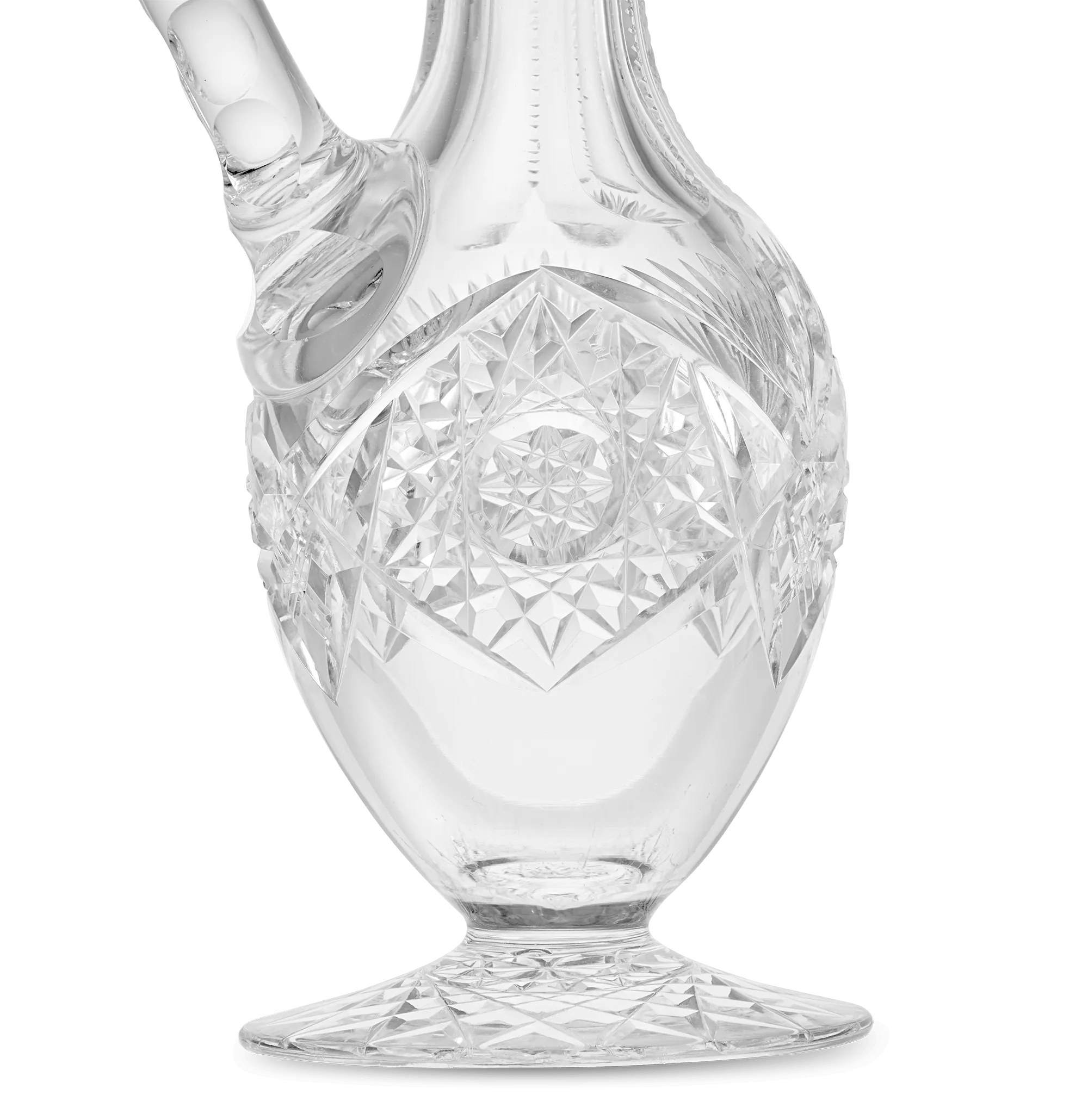 Cut Glass Cruet Bottle