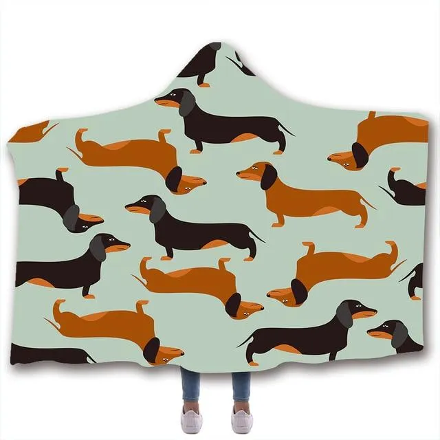 Dach Everywhere™ Hooded Wearable Throw Blanket