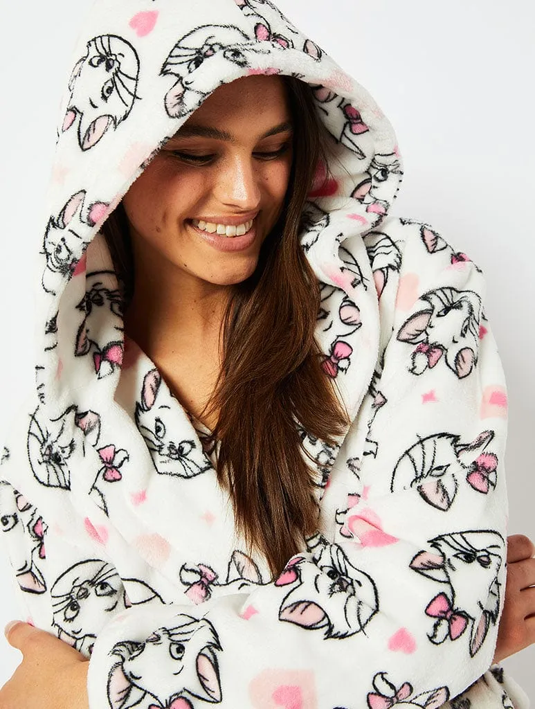 Disney Marie Print Dressing Gown