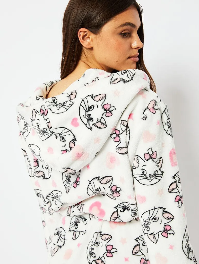 Disney Marie Print Dressing Gown