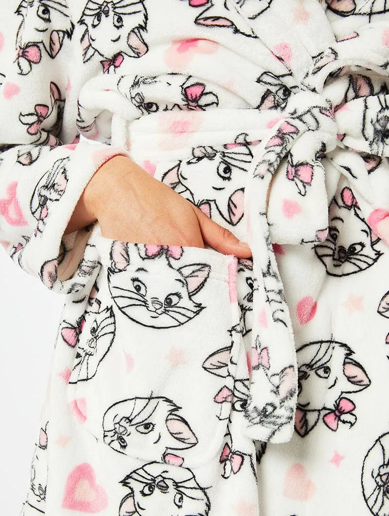 Disney Marie Print Dressing Gown