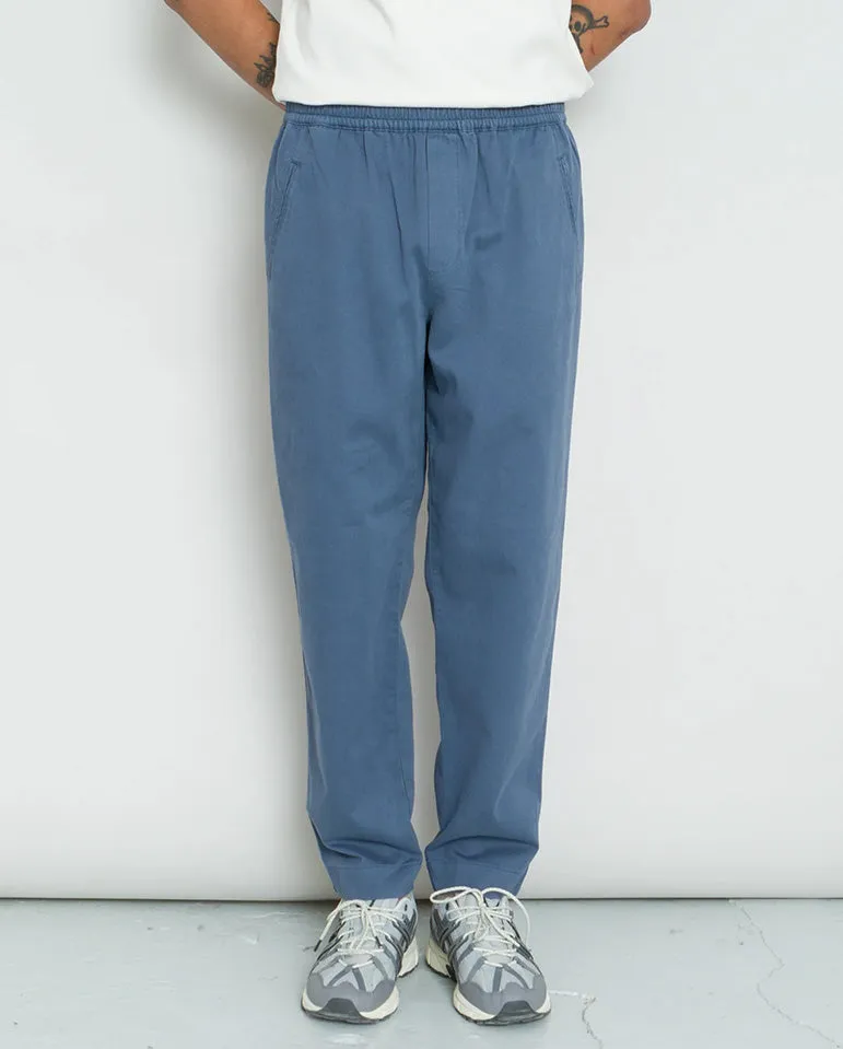 Drawcord Assembly Pant Soft Blue Brushed Twill