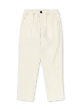 Drawstring Trousers Cairnes Ecru