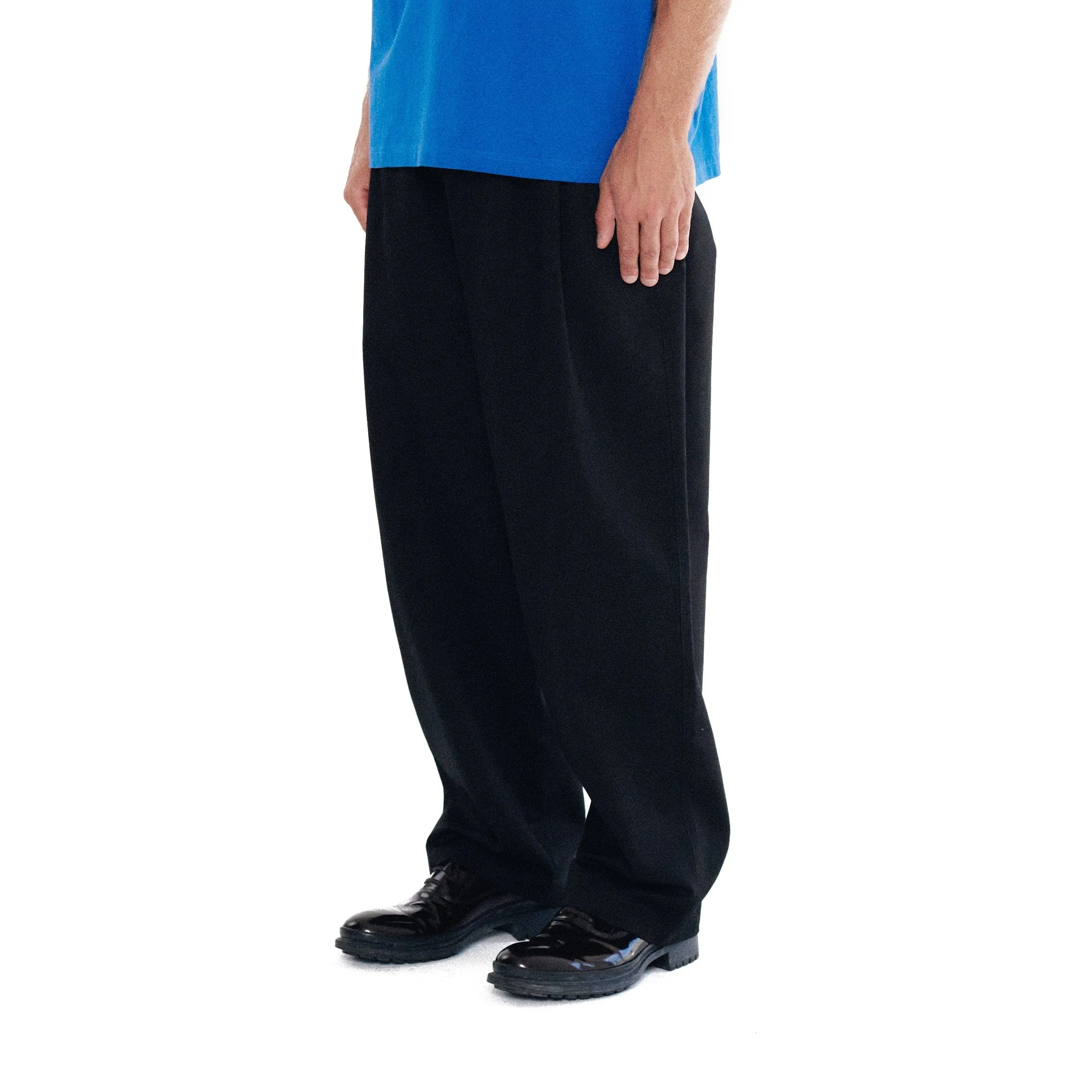 ELASTIC WAIST BAGGY PANT