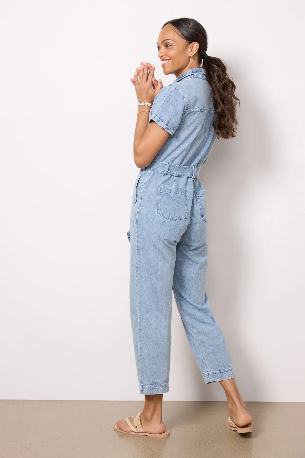 Erika Denim Jumpsuit