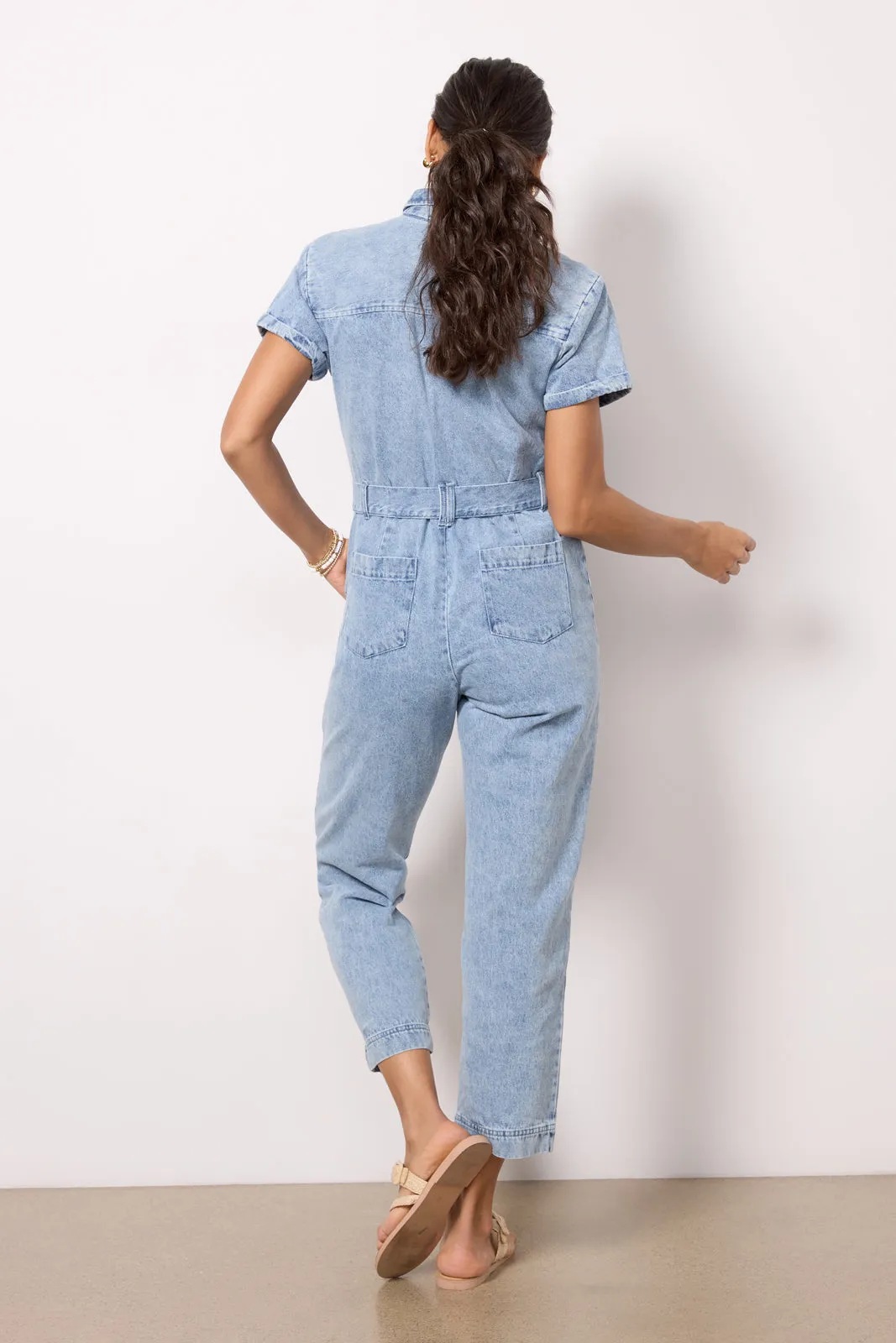 Erika Denim Jumpsuit