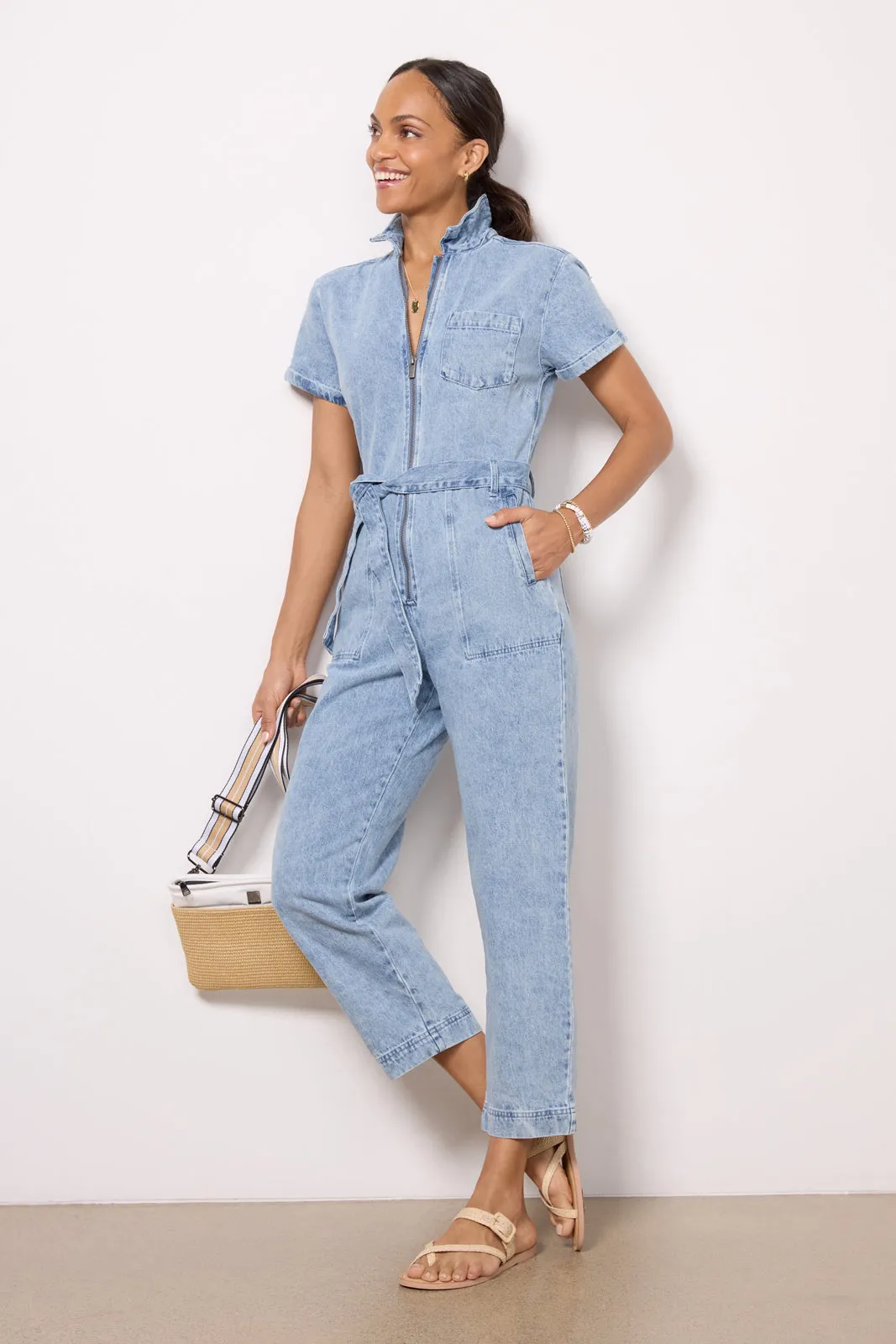 Erika Denim Jumpsuit