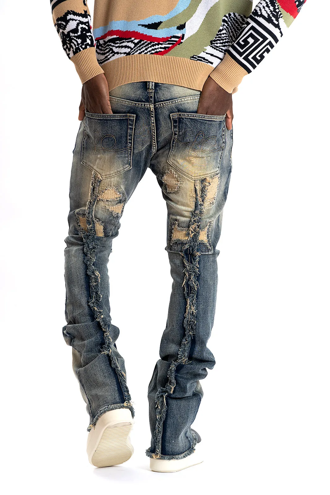 F1774 Cashay Prime Stacked Jeans - Vintage