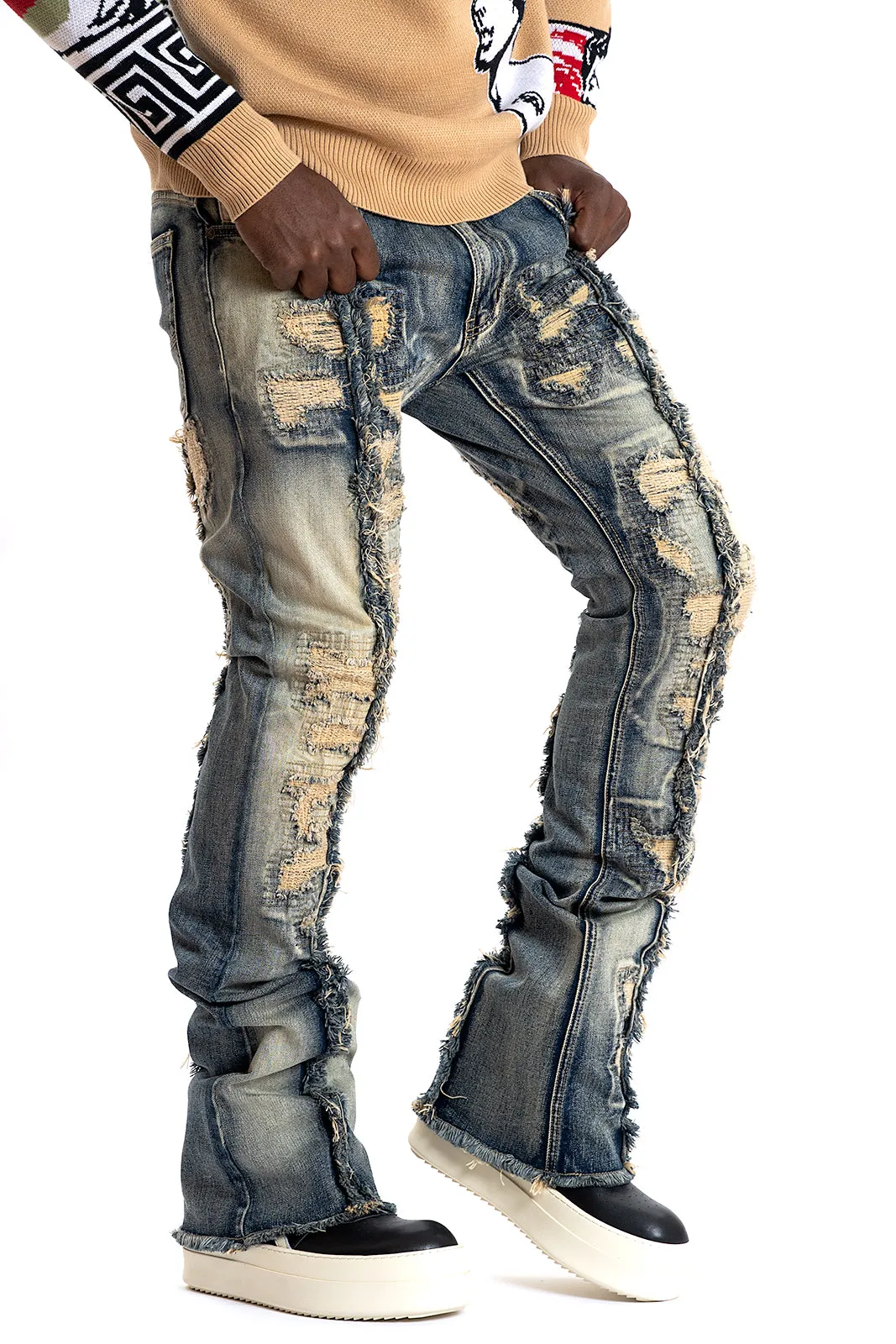 F1774 Cashay Prime Stacked Jeans - Vintage