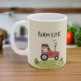 Farm Animals Design Coffee Mug 11oz