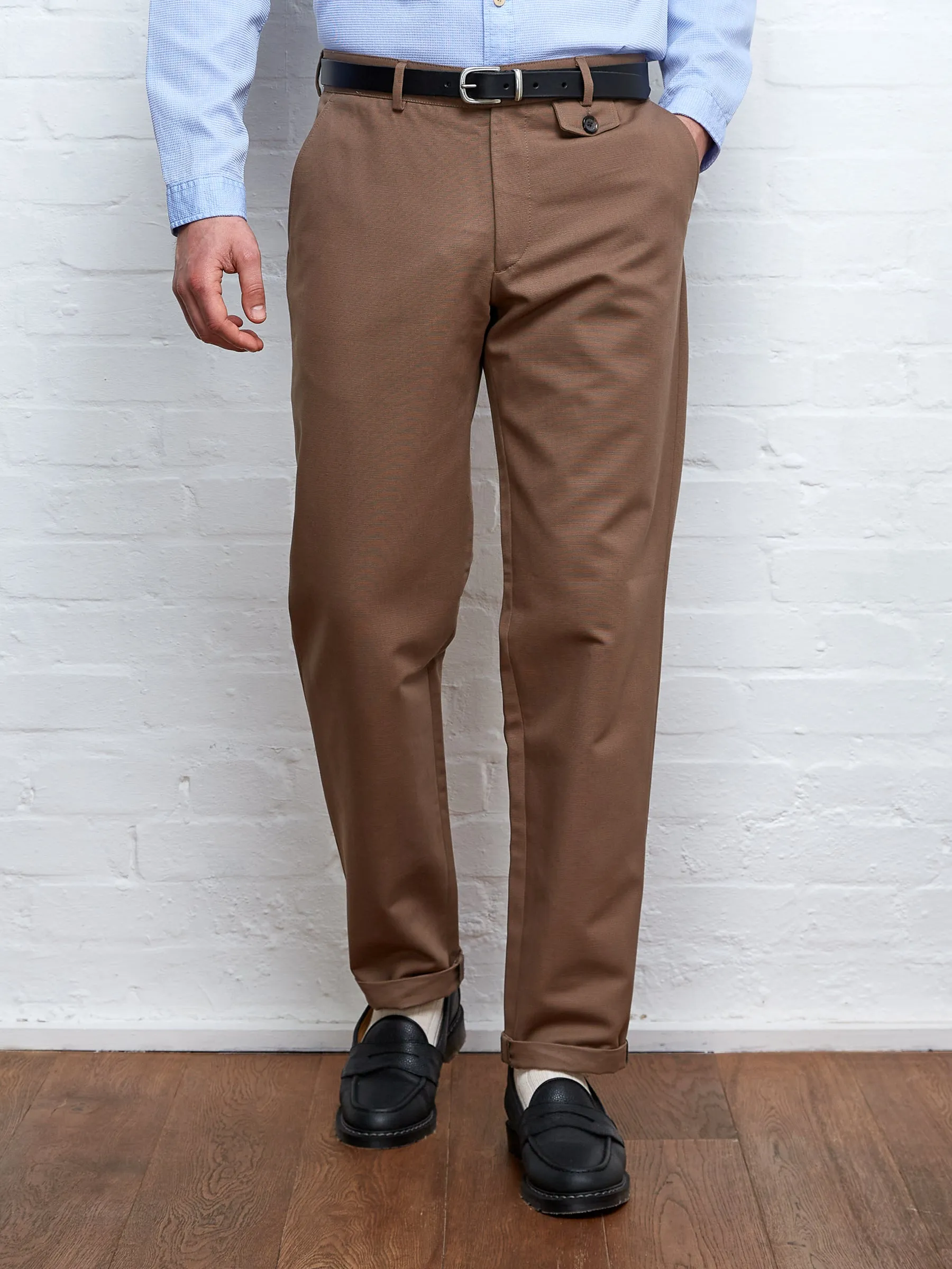 Fishtail Trousers Ellbridge Taupe