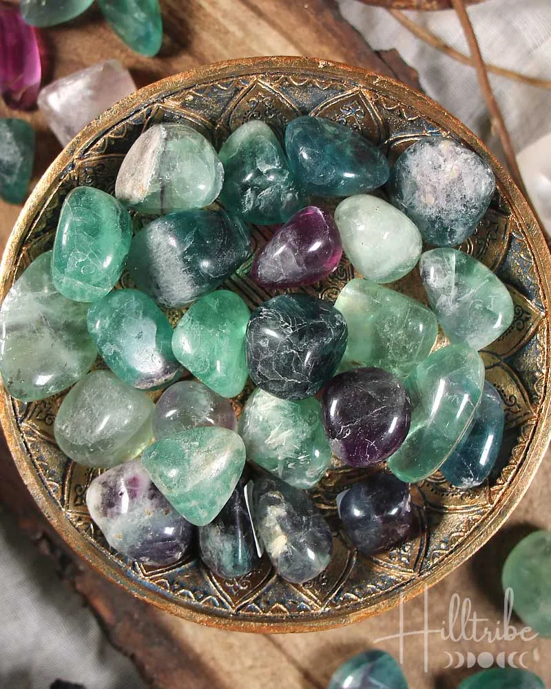 Fluorite Tumbled