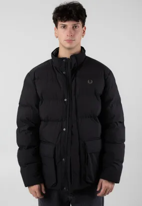 Fred Perry - Padded Pocket Detail Black - Jacket