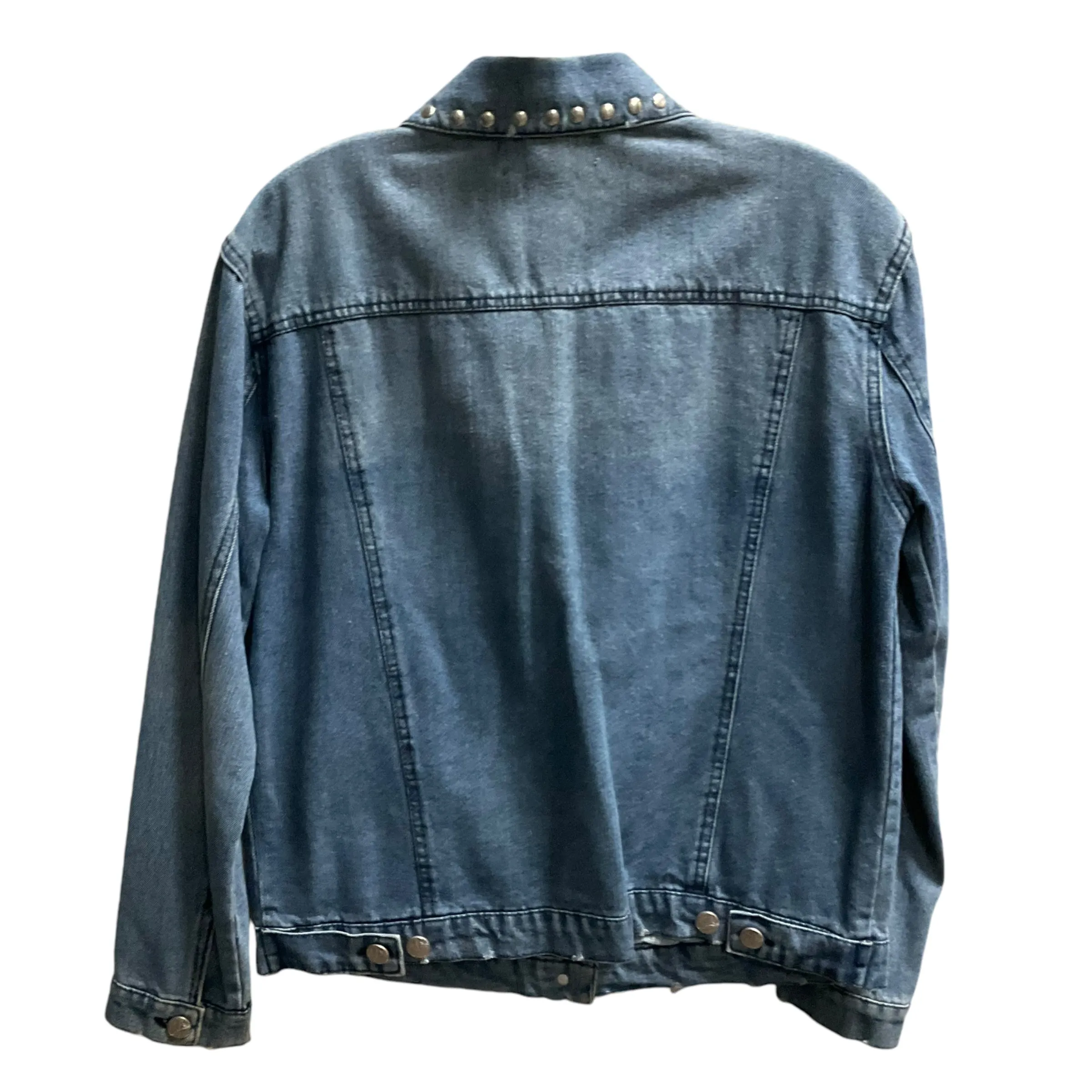 Jacket Denim By Cmc In Blue Denim, Size: S