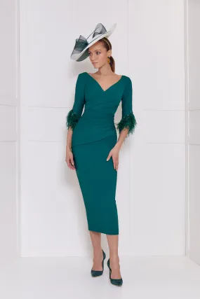 John Charles 29171 Forest Green Dress