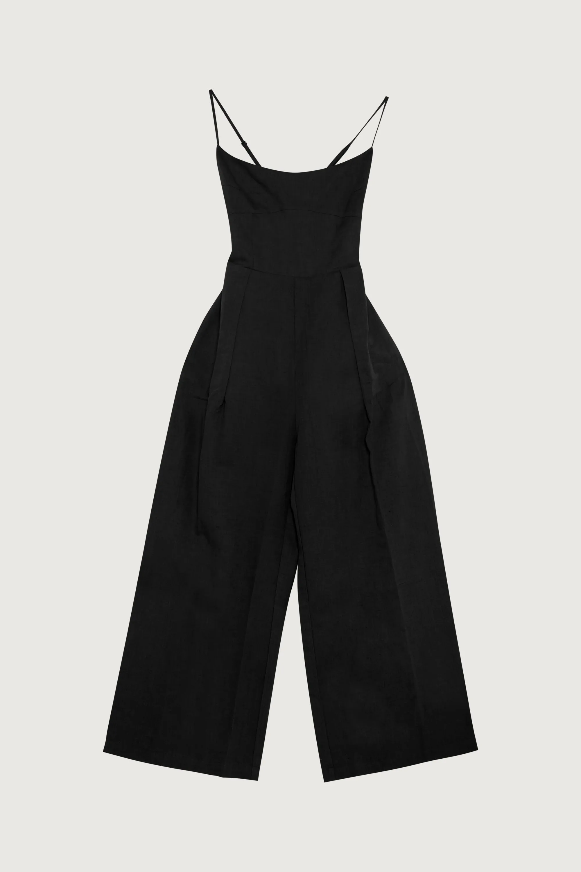 LINEN BLEND JUMPSUIT