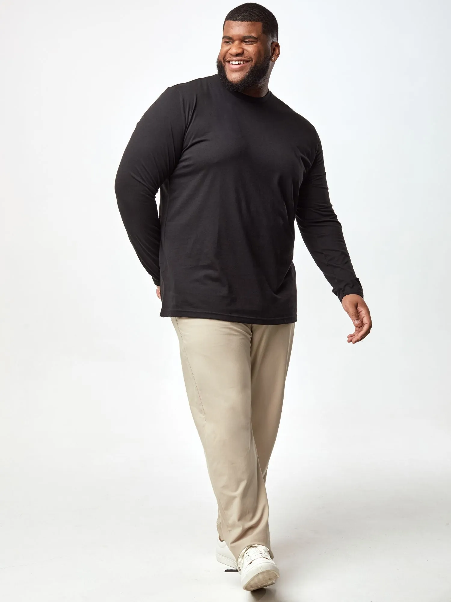 Long Sleeve Crew Staples Member 5-Pack