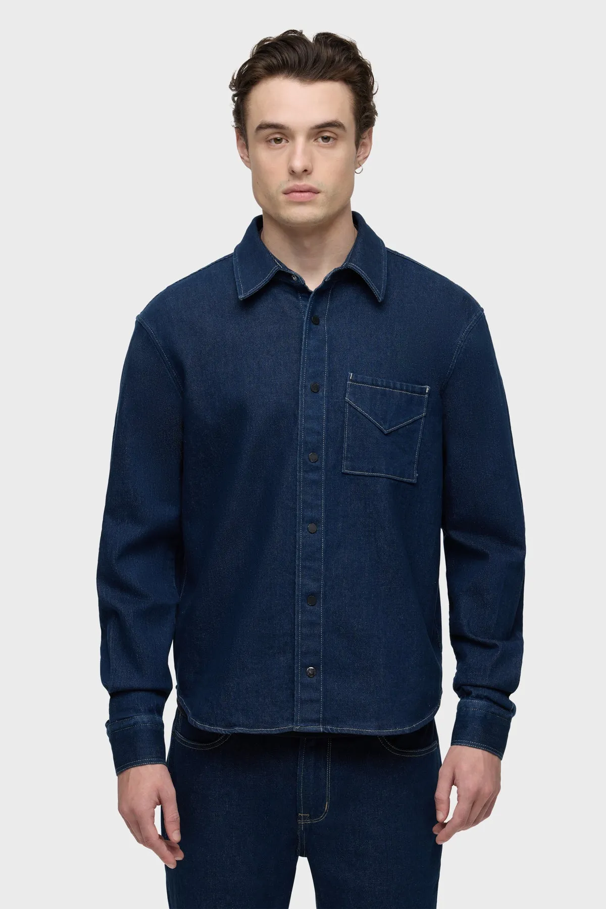 Long Sleeve Denim Shirt