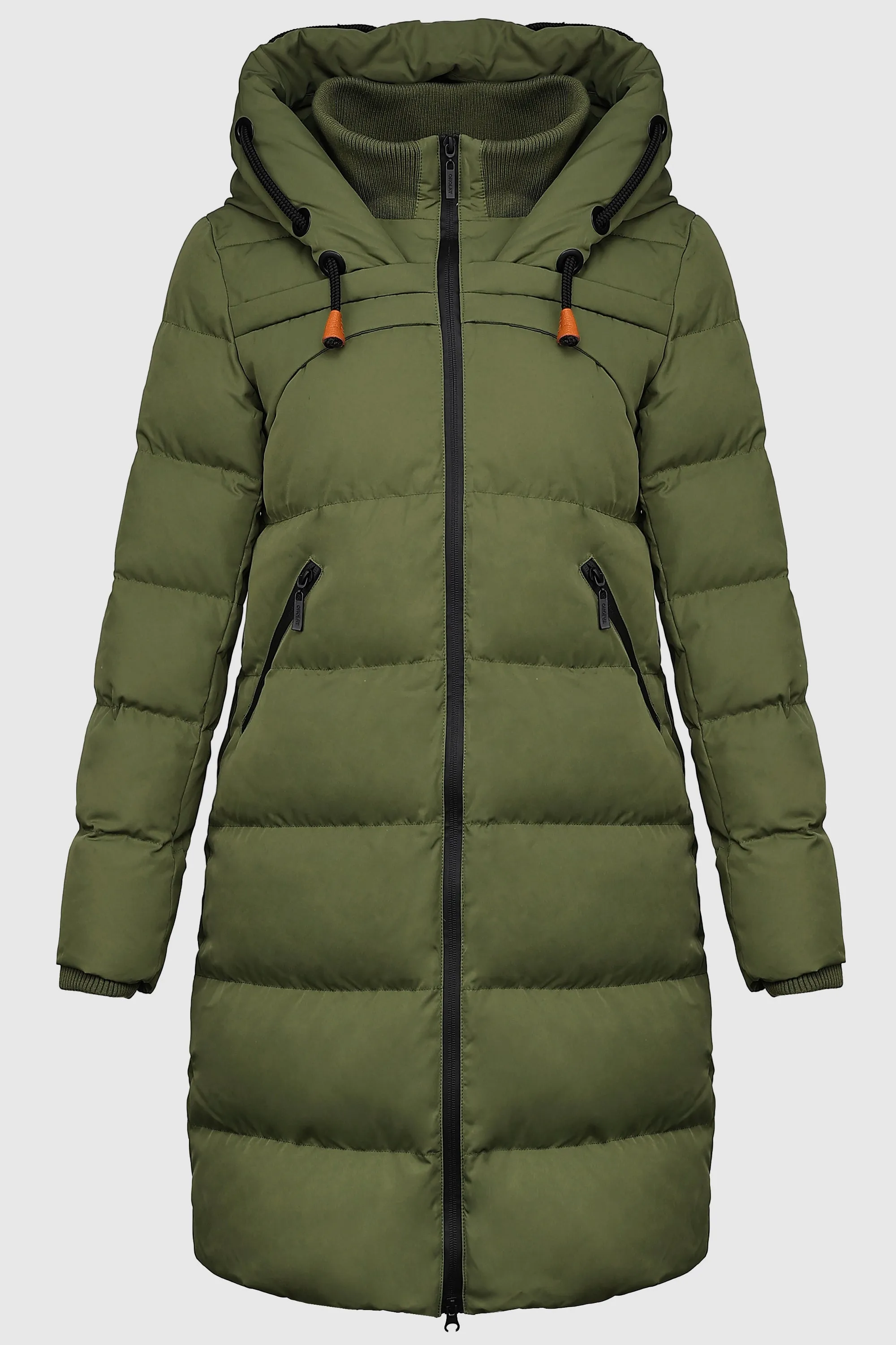 Long Thickened Hooded Down Jacket