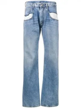 Maison Margiela Pocket Cotton Denim Pants 271488