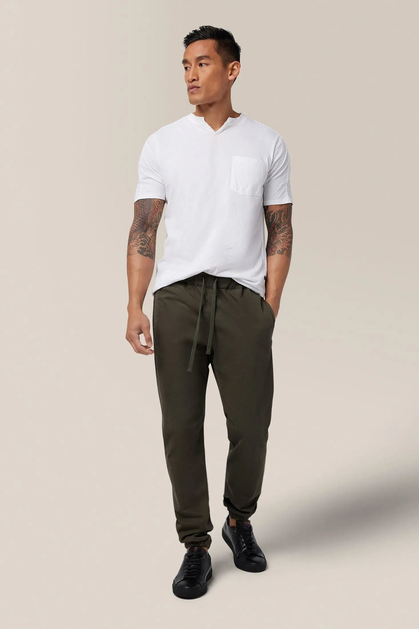 Monaco Zoom Jogger | Cotton Twill