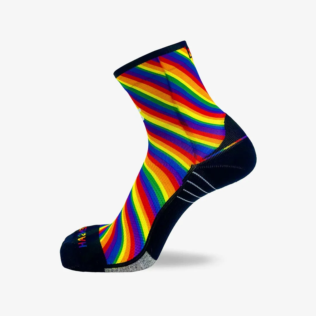 Rainbow Flag Socks (Mini-Crew)