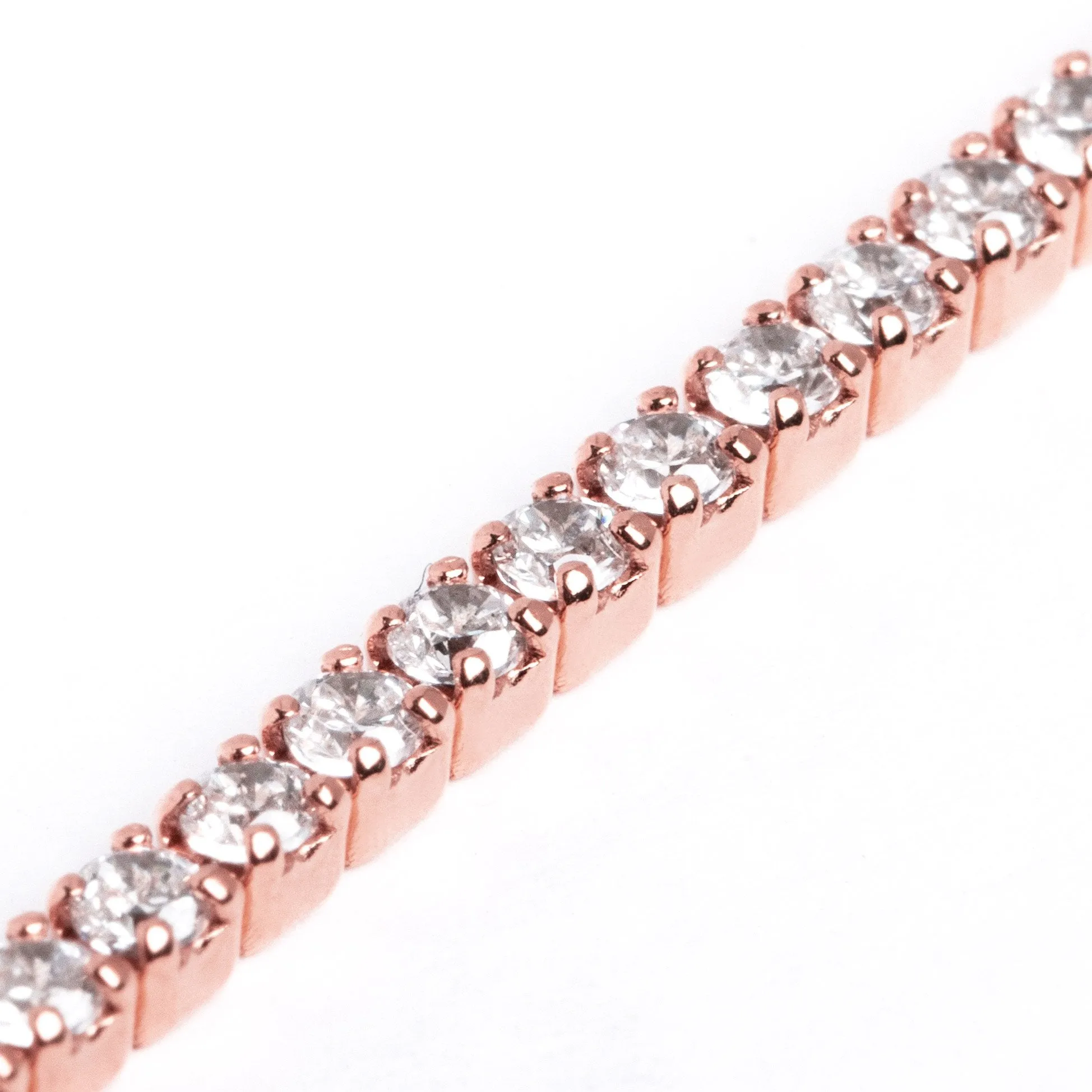 Riviere Spark Rose Gold Bracelet