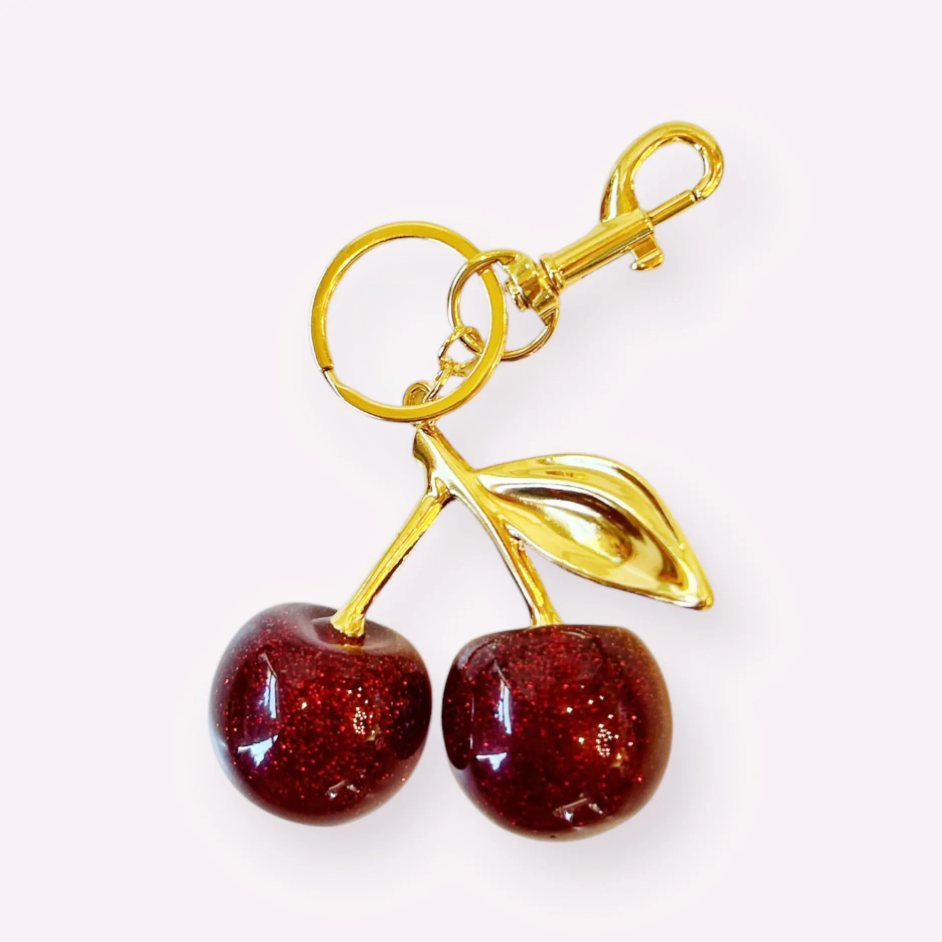 Sweet Cherries Keychain