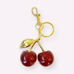 Sweet Cherries Keychain