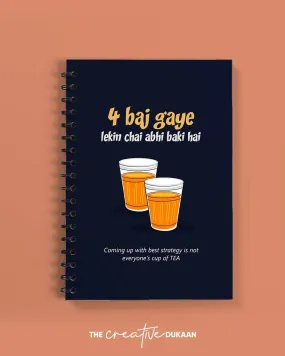 Tea Lovers A5 Cute Notebook