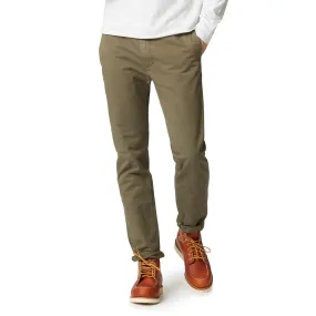 Twill Newport Slim Fit Chino - Olive Green