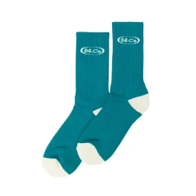 Vice 84 'Disc' Sports Socks - Teal