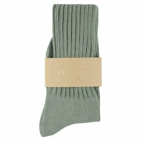 Women Crew Socks - Agave Green